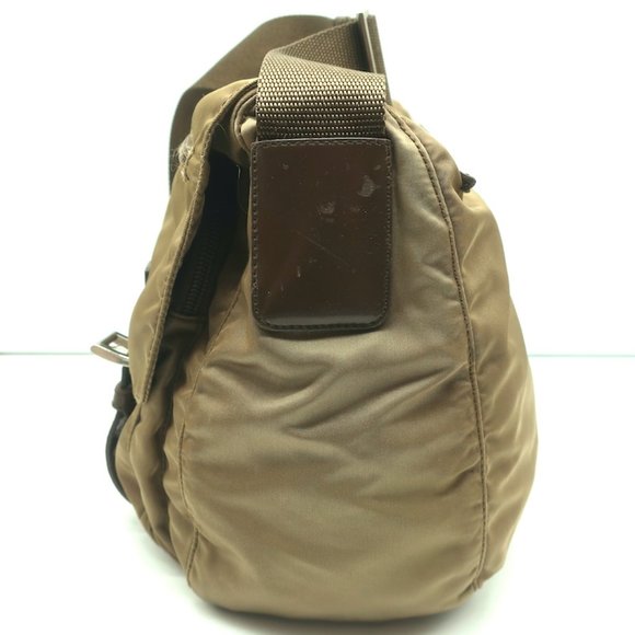PRADA NYLON VELA MESSENGER BAG ARMY GREEN - Picture 5 of 11